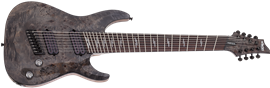 Schecter DIAMOND SERIES Omen Elite-8 Multiscale Charcoal 8-String Electric Guitar